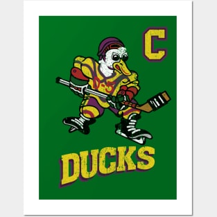 Ducks Captain Jersey Posters and Art